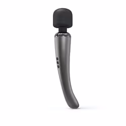 DORCEL Megawand, Vibrateur à baguette, Stimulation du clitoris, Argent, Silicone, Ambidextre, Boutons