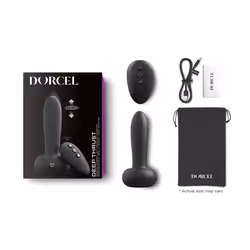 DORCEL Deep Thrust Vibreur anal Ambidextre