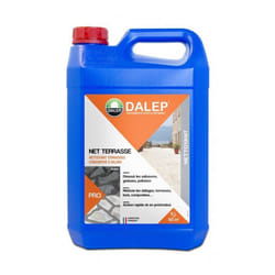 Nettoyant terrasses Dalep Net Terrasse 5L concentré à diluer sans phosphate et sans solvant