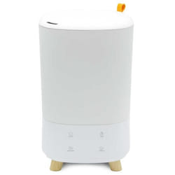 Humidificateur dair - SOLNAN - Blanc et noir - Contrôle tactile - Fonction Hygrostat