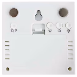 Air Naturel DOUR0001 Intérieure Hygromètre électronique Blanc