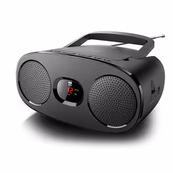 NewOne RD306, Portable, Analogique, FM, MW, LED, Noir, Externe