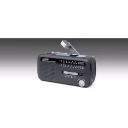Muse MH-07DS-HYBRID Radio portable Analogique Noir
