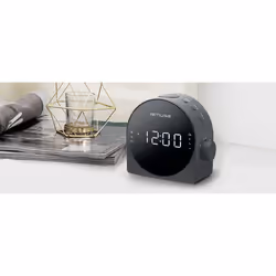 Muse M-185 CR Radio portable Horloge Numérique Noir