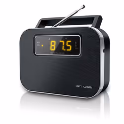 Muse M-081 R, Portable, Numérique, FM, MW, LED, 1,52 cm (0.6"), Orange