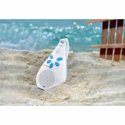 Muse M-320BT enceinte portable Enceinte portable mono Bleu, Blanc