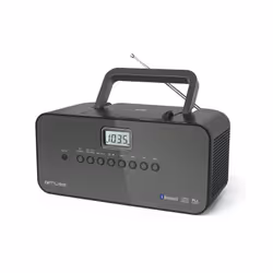 Muse M-22 BT, Portable, Numérique, AM, FM, MW, 87,5 - 108 MHz, 522 - 1620 kHz, 1 W
