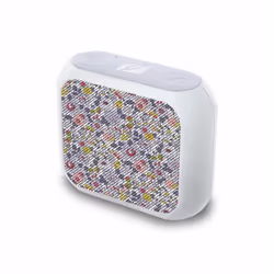 Muse M-312, 2 W, Avec fil &amp;sans fil, 10 m, Micro-USB, Enceinte portable mono, Multicolore