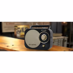 Muse M-055 RB Portable Analogique Noir, Or - Vue supplémentaire 4