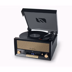 Muse MT-110B platine Tourne-disque à entraînement direct Noir, Marron
