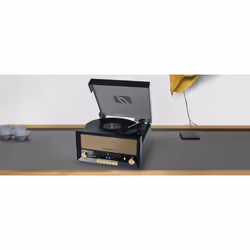 Muse MT-110B platine Tourne-disque à entraînement direct Noir, Marron