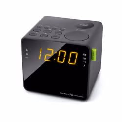 Muse M-187CR, Horloge, Numérique, FM, MW, PLL, LED, 2,29 cm (0.9"), Jaune