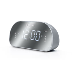 Muse M-170CMR Radio portable Horloge Numérique Miroir, Blanc