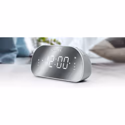 Muse M-170CMR Radio portable Horloge Numérique Miroir, Blanc - Vue supplémentaire 4