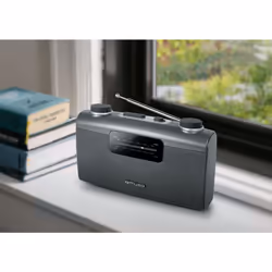 Muse M-058 R Portable Analogique Noir, Gris