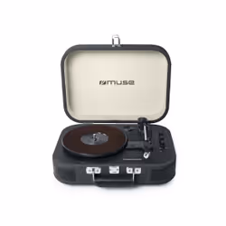 Muse MT-201 DG, Noir, 33,45,78 tr/min, 10 m, 3,5 mm, 5 W, 100 - 240 V