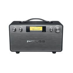 Muse M-670 BT Radio portable Noir, Acier
