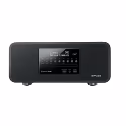 Muse M-670 BT Radio portable Noir, Acier