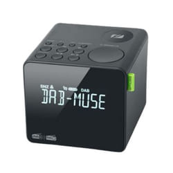 Muse M-187 CDB réveille-matin Réveil numérique Noir