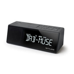 Muse M-172 DBT réveille-matin Réveil numérique Noir