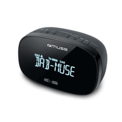 Muse M-150 CDB Radio portable Horloge Analogique et numérique Noir