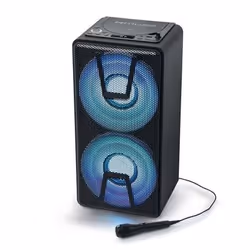 Muse M-1820 DJ, Lecteur, CD, CD-R, CD-RW, 150 W, Noir, Boutons, Rotatif, Rotatif