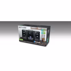 Muse M-50 DBT ensemble audio pour la maison Système micro midi domestique 30 W Noir - Vue supplémentaire 4