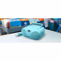 Muse MD-203 KB Système stéréo portable Analogique FM Bleu