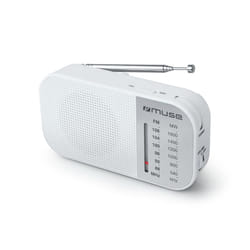 Muse M-025 RW Radio portable Analogique Blanc