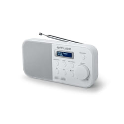 Muse M-109 DBW Radio portable Blanc