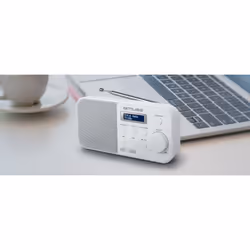 Muse M-109 DBW Radio portable Blanc