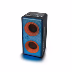 Muse M1808DJ, 150 W, Avec fil &sans fil, Noir, Rotatif, LED, Multicolore