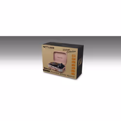 Muse MT-201 BTP platine Tourne-disque entraîné par courroie Noir, Rose
