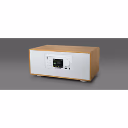 Muse M-695 DBTW Personnel Numérique Blanc, Bois
