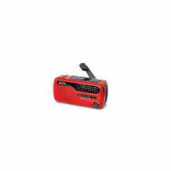 Muse MH-07 RED, Portable, Analogique, FM, MW, SW, 3,5 mm, Rouge, Rotatif