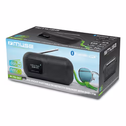 Muse M-760 DBT haut-parleur portable et de fête Enceinte portable mono Noir 10 W - Vue supplémentaire 5
