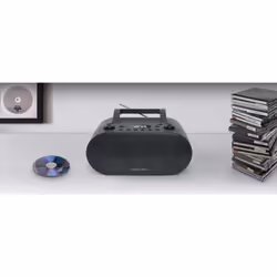 Muse M-35 BT Système stéréo portable Numérique FM, PLL Noir Lecture de MP3