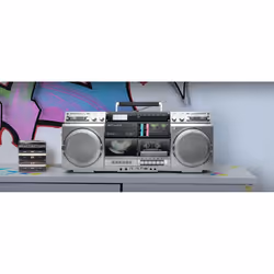 Muse M-380 GBS Lecteur de CD Argent