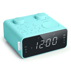 Muse M-17 CB réveille-matin Réveil numérique Couleur aqua