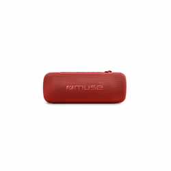 Muse M-780BTR, 20 W, Sans fil, 10 m, USB Type-C, Rouge, Cylindre