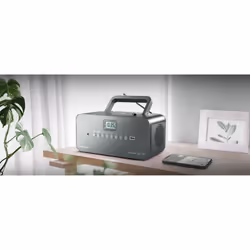 Muse M-30 BT Numérique 2 W FM, MW, PLL Gris Lecture de MP3
