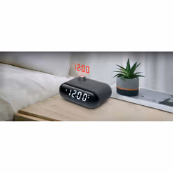 Muse M-179 P Radio portable Horloge Numérique Noir