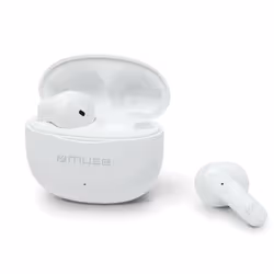 Muse M-270 TWS, True Wireless Stereo (TWS), Appels/Musique, 31,4 g, Casque, Blanc