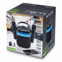 Muse M-530 KA Système de Karaoké Portable Sans Fil Noir 30W - Vue supplémentaire 4