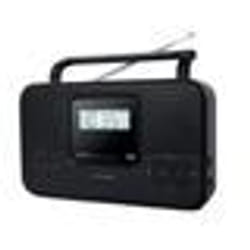 Radio Portable - MUSE - M-087 MB - FM Stéréo - 20 Stations Mémorisables - Réveil Intégré