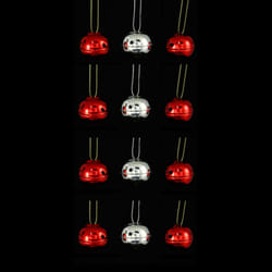 Lot de 12 grelots brillants