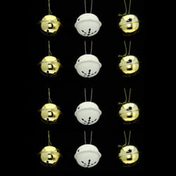 Lot de 12 grelots brillants