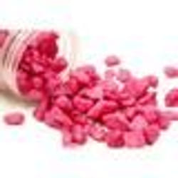 Atmosphera - Pierres décoratives couleur vive - Framboise