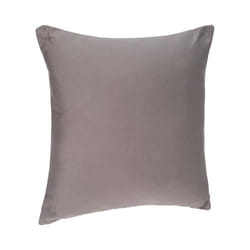 Coussin déhoussable - ATMOSPHERA - 38 x 38 cm - Gris - Carré - Uni - Intérieur
