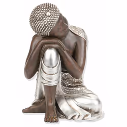 FICHE TECHNIQUE - Statuette en résine. CARACTERISTIQUES TECHNIQUES - Dimensions : H. 35 cm.